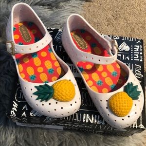 Pineapple Mini Melissa Mary Janes